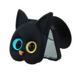 Миниатюра: Държач за телефон bSmart Cat, С огледалце, Черен