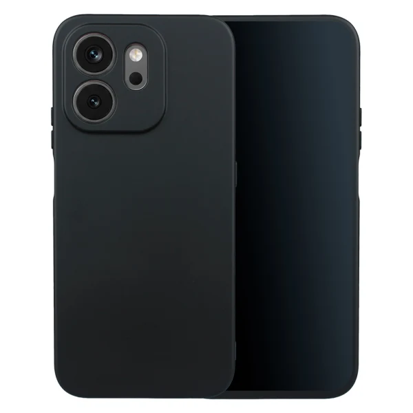 Силиконов калъф за Honor 600 Smart, черен