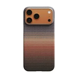Миниатюра: Оригинален кейс Pitaka Ultra-Slim Sunset, За iPhone 17 Pro Max (6.9), Кафяв