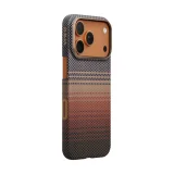 Миниатюра: Оригинален кейс Pitaka Ultra-Slim Sunset, За iPhone 17 Pro Max (6.9), Кафяв