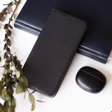 Миниатюра: Калъф тефтер флип bSmart Magnetic Book страничен, За Honor Magic8 Lite, Черен