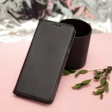 Миниатюра: Калъф тефтер флип bSmart Magnetic Book страничен, За Honor Magic8 Lite, Черен