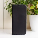 Миниатюра: Калъф тефтер флип bSmart Magnetic Book страничен, За Honor Magic8 Lite, Черен