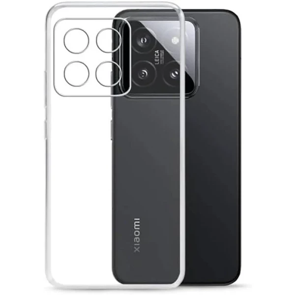 Силиконов кейс MBX 2mm, За Xiaomi 15T, Прозрачен