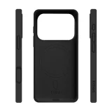 Миниатюра: Кейс Etteri Silicone Mag case, За iPhone 17 Pro Max/ 18 Pro Max, Черен