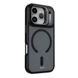 Миниатюра: Кейс Etteri Morning Fog с Magsafe и стойка, За iPhone 17 Pro Max/ 18 Pro Max, Черен