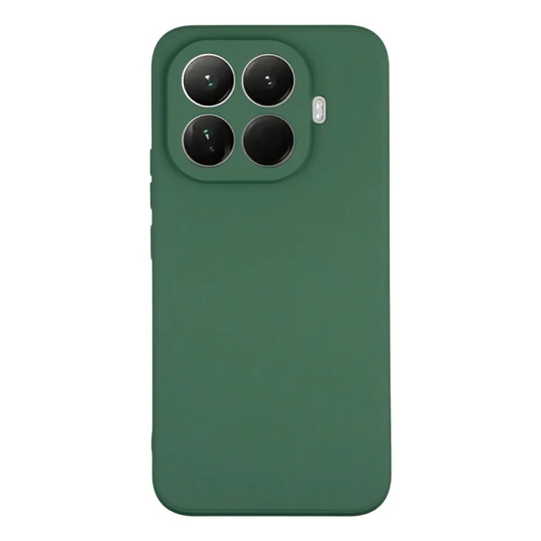 Силиконов кейс iPaky матиран, За Xiaomi 15T Pro, Тъмнозелен