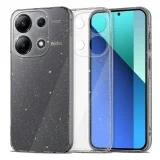Миниатюра: Силиконов кейс Shine 2 mm брокатен, За Xiaomi Redmi 15C, Прозрачен