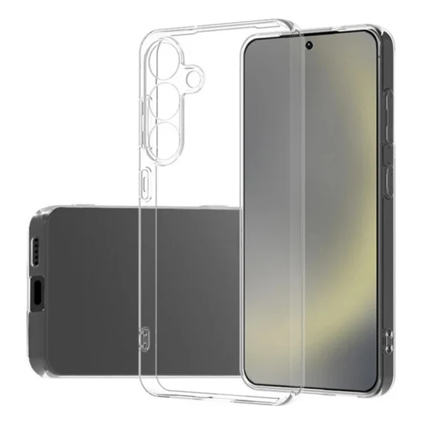 Силиконов кейс MBX 2mm, За Samsung Galaxy S25 FE / S26 FE, Прозрачен