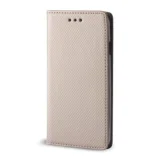 Миниатюра: Калъф тефтер флип bSmart Magnet Book страничен, За Xiaomi Redmi 15, Златист