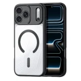 Миниатюра: Силиконов твърд кейс Dux Ducis AIMO с Magsafe, За iPhone 17 Pro (6.3), Черен