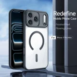 Миниатюра: Силиконов твърд кейс Dux Ducis AIMO с Magsafe, За iPhone 17 Pro (6.3), Черен