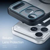 Миниатюра: Силиконов твърд кейс Dux Ducis AIMO с Magsafe, За iPhone 17 Pro (6.3), Черен