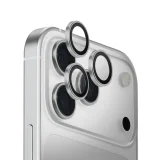 Миниатюра: Протектор задна камера метални рингове MBX за iPhone 17 Pro, 17 Pro Max, Сребрист