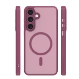 Миниатюра: Кейс Mag Matt с отвори за камерите за Samsung Galaxy S26 тъмнолилав