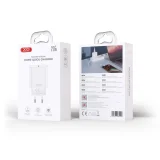 Миниатюра: Зарядно устройство адаптер 20W USB-C, XO CE32 PD, 220V Fast charging, Бял