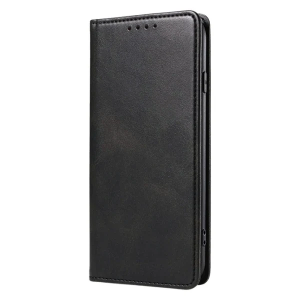 Калъф тефтер флип bSmart Magnetic Book страничен, За Xiaomi Redmi 15C, Черен