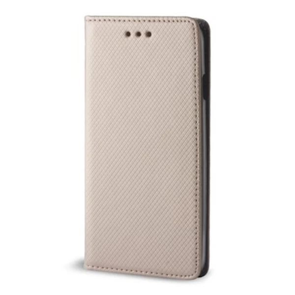 Калъф тефтер флип bSmart Magnet Book страничен, За Xiaomi Redmi 15C, Златист