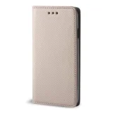 Миниатюра: Калъф тефтер флип bSmart Magnet Book страничен, За Xiaomi Redmi 15C, Златист