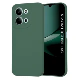 Миниатюра: Силиконов кейс iPaky матиран, За Xiaomi Redmi 15C, Тъмнозелен