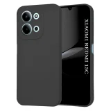 Миниатюра: Силиконов кейс iPaky матиран, За Xiaomi Redmi 15C, Черен