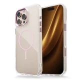 Миниатюра: Силиконов кейс bSmart Clear Thin Magsafe, За iPhone 17 Air (6.9), Розов