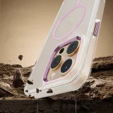 Миниатюра: Силиконов кейс bSmart Clear Thin Magsafe, За iPhone 17 Air (6.9), Розов