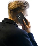 Миниатюра: Кожен калъф тефтер Dux Ducis SKIN PRO, За iPhone 17 (6.3), Черен