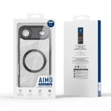 Миниатюра: Силиконов твърд кейс Dux Ducis AIMO с Magsafe, За iPhone 17 Air (6.9), Черен