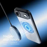 Миниатюра: Силиконов твърд кейс Dux Ducis AIMO с Magsafe, За iPhone 17 Air (6.9), Черен