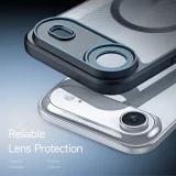 Миниатюра: Силиконов твърд кейс Dux Ducis AIMO с Magsafe, За iPhone 17 Air (6.9), Черен