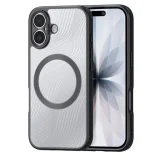 Миниатюра: Силиконов твърд кейс Dux Ducis AIMO с Magsafe, За iPhone 17 (6.3), Черен