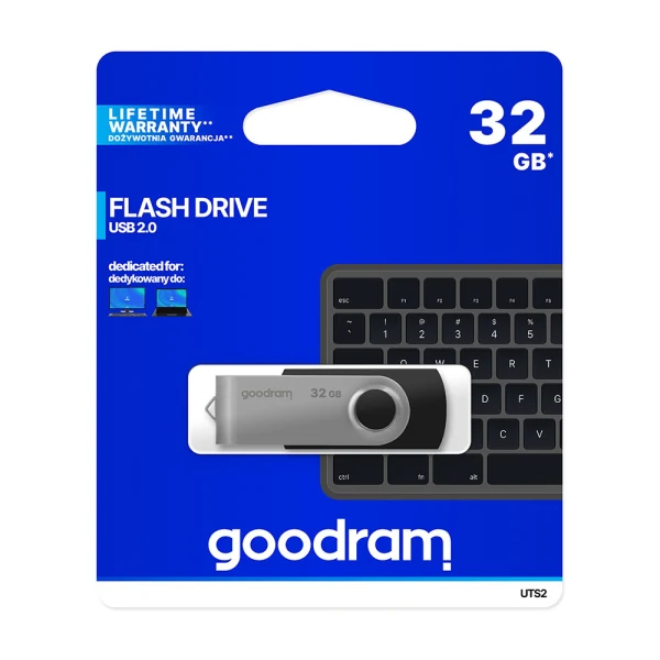 Флаш памет 32GB USB 2.0, Goodram Twister