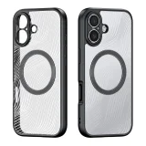 Миниатюра: Силиконов твърд кейс Dux Ducis AIMO с Magsafe, За iPhone 17 (6.3), Черен
