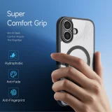 Миниатюра: Силиконов твърд кейс Dux Ducis AIMO с Magsafe, За iPhone 17 (6.3), Черен