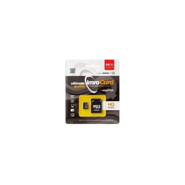 Карта памет Micro SD 32GB, (Class 10), Imro
