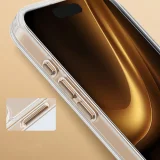 Миниатюра: Силиконов кейс bSmart Clear Thin Magsafe, За iPhone 17 (6.3), Златен