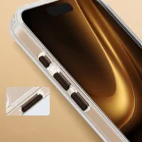 Миниатюра: Силиконов кейс bSmart Clear Thin Magsafe, За iPhone 17 (6.3), Черен