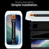 Миниатюра: Стъклен протектор Spigen GLAS.tR EZ Fit, За iPhone 17 Pro Max/ 18 Pro Max, Прозрачен