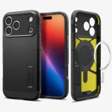 Миниатюра: Оригинален кейс Spigen Tough Armor T Magsafe, За iPhone 17 Pro Max (6.9), Черен