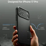 Миниатюра: Оригинален кейс Spigen Tough Armor T Magsafe, За iPhone 17 Pro (6.3), Черен