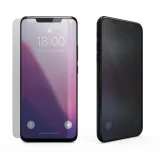 Миниатюра: Стъклен протектор MBX 5D Full Privacy с цяло лепило, За Samsung Galaxy S26 FE, Черен