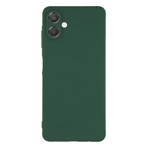 Силиконов кейс iPaky матиран, За Samsung Galaxy A07, Тъмнозелен