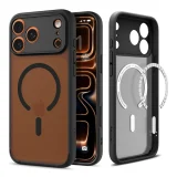 Миниатюра: Оригинален кейс Spigen Ultra Hybrid Magsafe, За iPhone 17 Pro (6.3), Черен