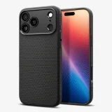 Миниатюра: Оригинален кейс Spigen Liquid Air, За iPhone 17 Pro (6.3), Черен