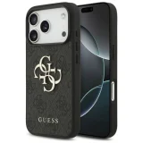 Миниатюра: Оригинален кейс Guess Big 4G Logo Classic, За iPhone 17 Pro (6.3), Черен