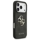 Миниатюра: Оригинален кейс Guess Big 4G Logo Classic, За iPhone 17 Pro (6.3), Черен