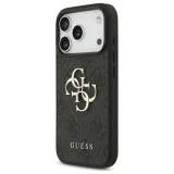 Миниатюра: Оригинален кейс Guess Big 4G Logo Classic, За iPhone 17 Pro (6.3), Черен