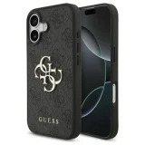 Миниатюра: Оригинален кейс Guess Big 4G Logo Classic, За iPhone 17 (6.3), Черен