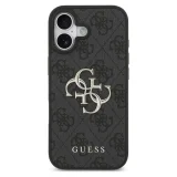 Миниатюра: Оригинален кейс Guess Big 4G Logo Classic, За iPhone 17 (6.3), Черен